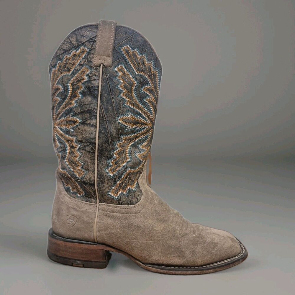 Ariat Men's Sting Western Boots Earth/Alamo Cafe 9.5EE Medium 10044571 Cowboy